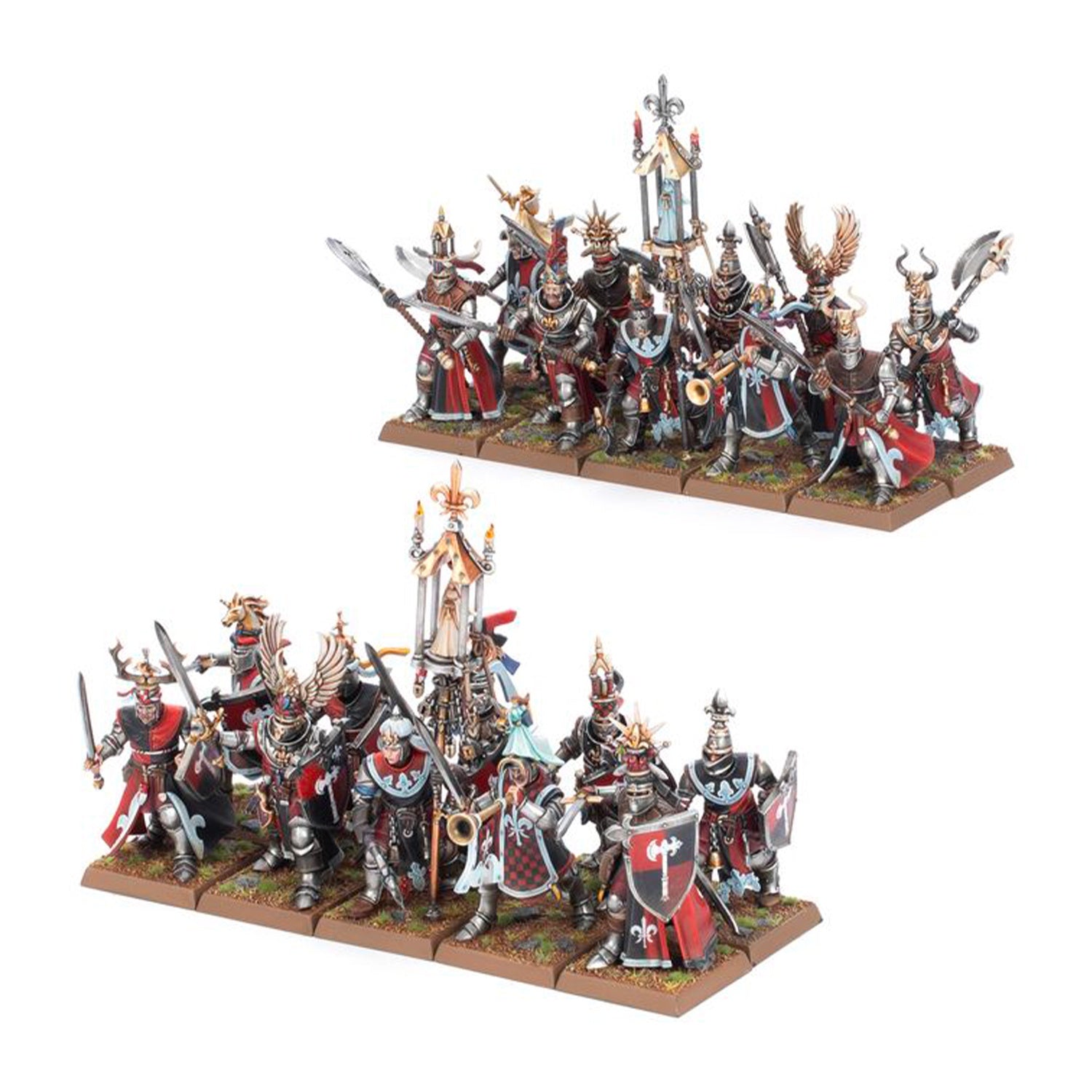 Knights of the Realm on foot