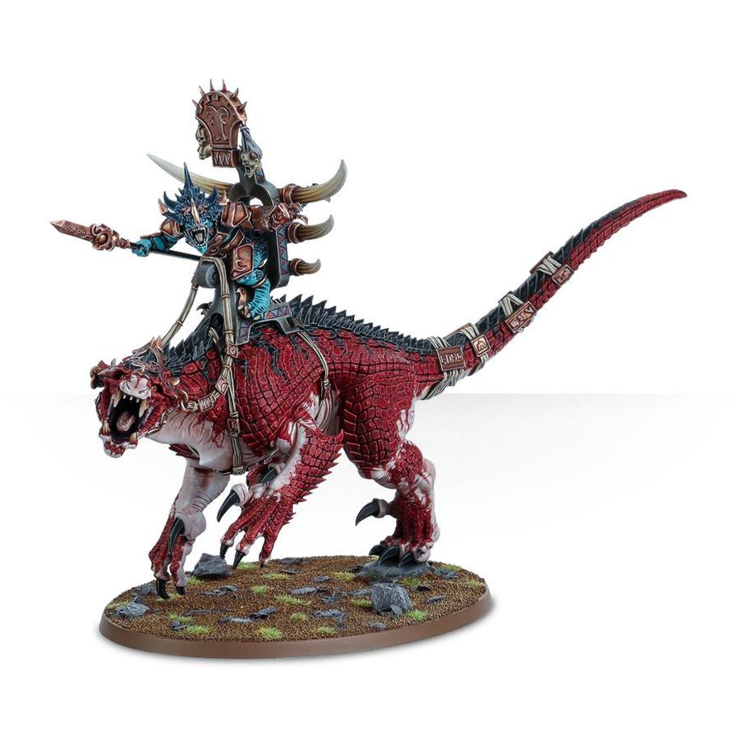 Saurus Oldblood on Carnosaur