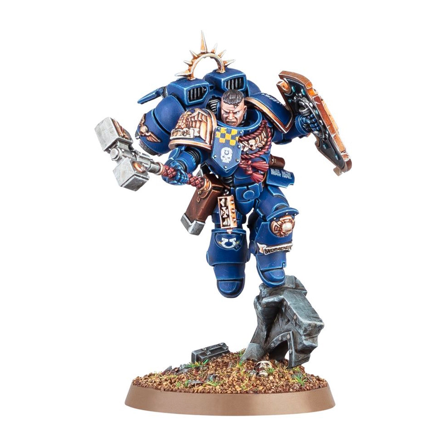 Captain with Jump Pack and Relic Shield